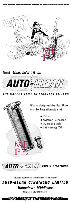 : Auto-Klean Aircraft Filters : Auto-Klean Aircraft Filters