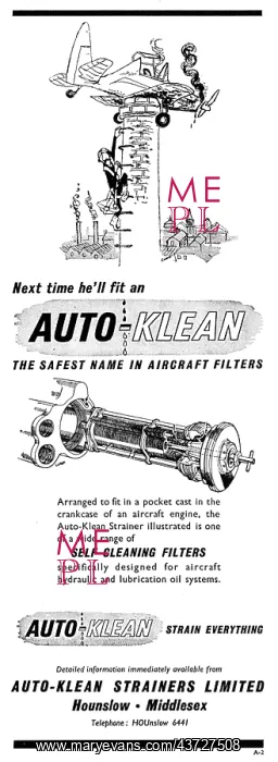 : Auto-Klean Aircraft Filters : Auto-Klean Aircraft Filters