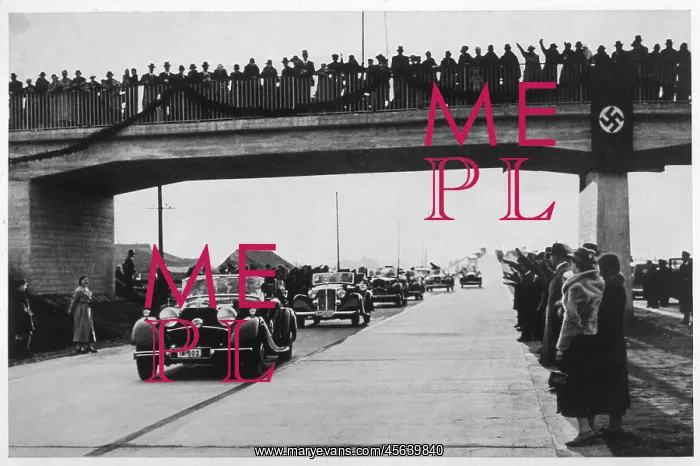 : AUTOBAHN OPENED 1936 : AUTOBAHN OPENED 1936