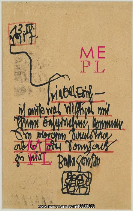 : Autographic postcard : Autographic postcard