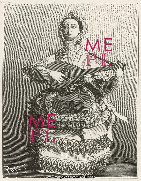 : Automaton mandolin player : Automaton mandolin player