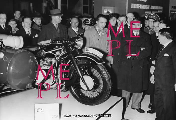 : Automobile exhibition in Berlin, 1937 : Automobile exhibition in Berlin, 1937