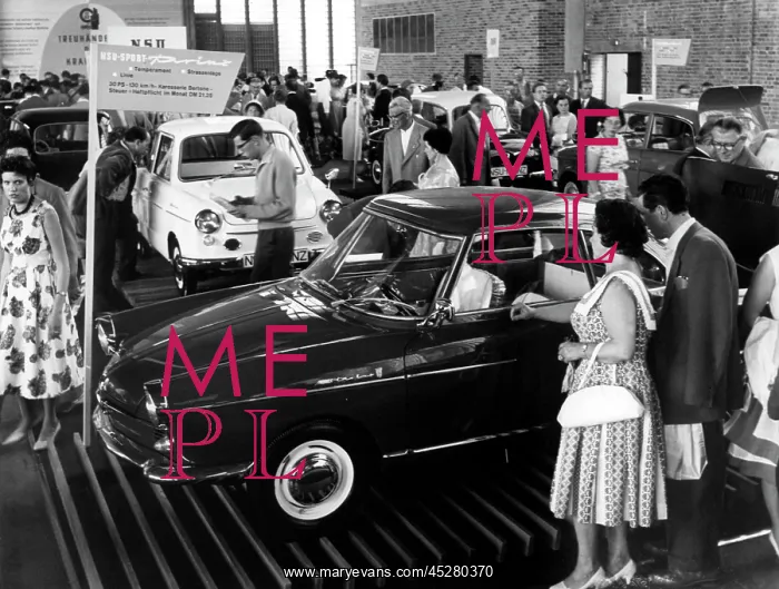 : Automobile Exhibition in Berlin 1959 : Automobile Exhibition in Berlin 1959