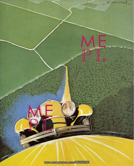  : Automobile on Hill