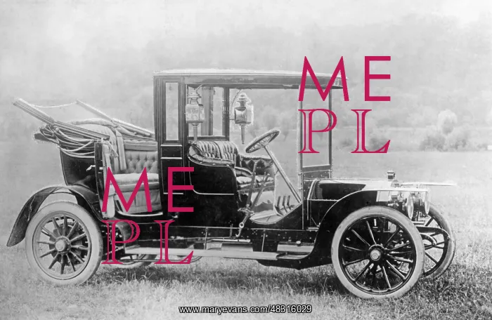 : Automobile of the King of Wuerttemberg, 1906 : Automobile of the King of Wuerttemberg, 1906