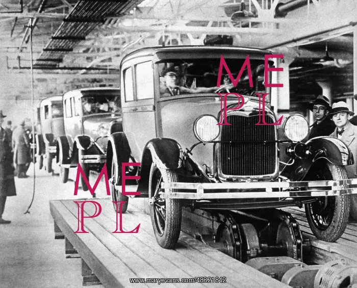 : Automobile production in Detroit, 1928 : Automobile production in Detroit, 1928