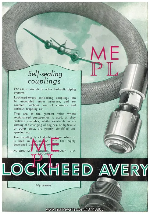 : Automotive Products Lockheed Avery Couplings : Automotive Products Lockheed Avery Couplings