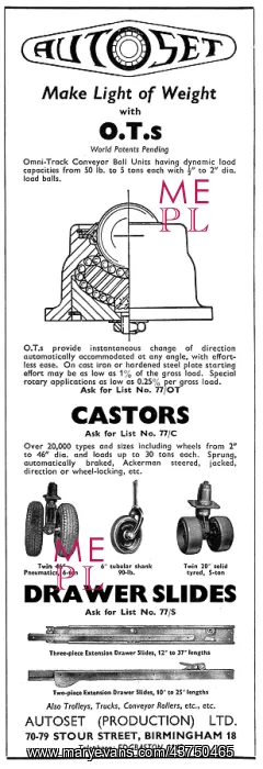 : Autoset Castors : Autoset Castors