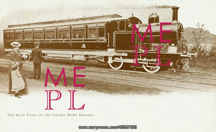 : The Autotrain on the County Down Railway : The Autotrain on the County Down Railway