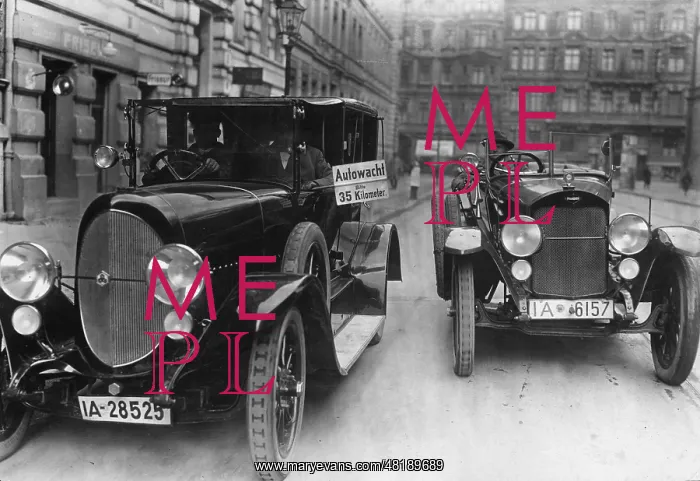 : The Autowacht in Berlin, 1925 : The Autowacht in Berlin, 1925