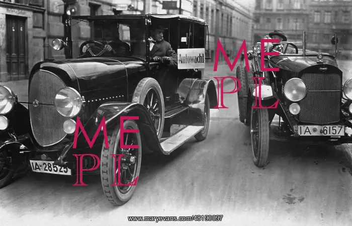 : The Autowacht in Berlin, 1925 : The Autowacht in Berlin, 1925