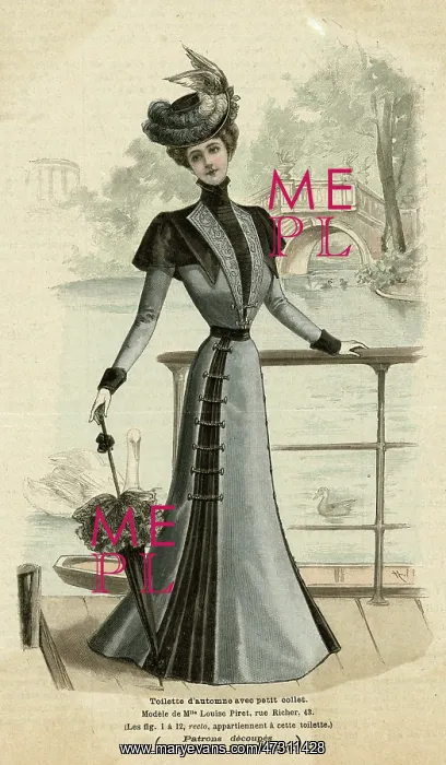 : AUTUMN DRESS 1899 : AUTUMN DRESS 1899