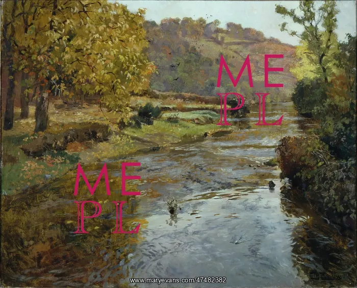 : Autumn Landscape at Beaulieu : Autumn Landscape at Beaulieu
