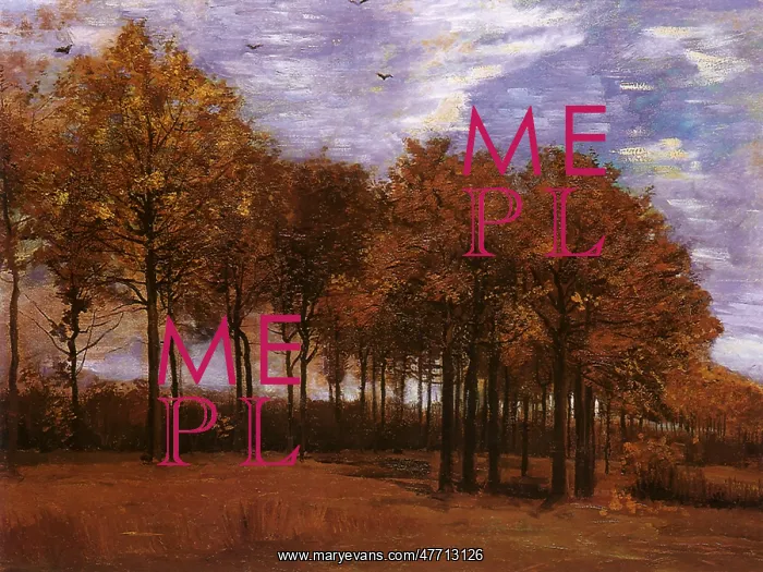 : Autumn Landscape, by Van Gogh : Autumn Landscape, by Van Gogh