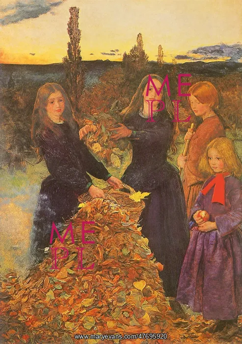 : Autumn Leaves, by J E Millais : Autumn Leaves, by J E Millais