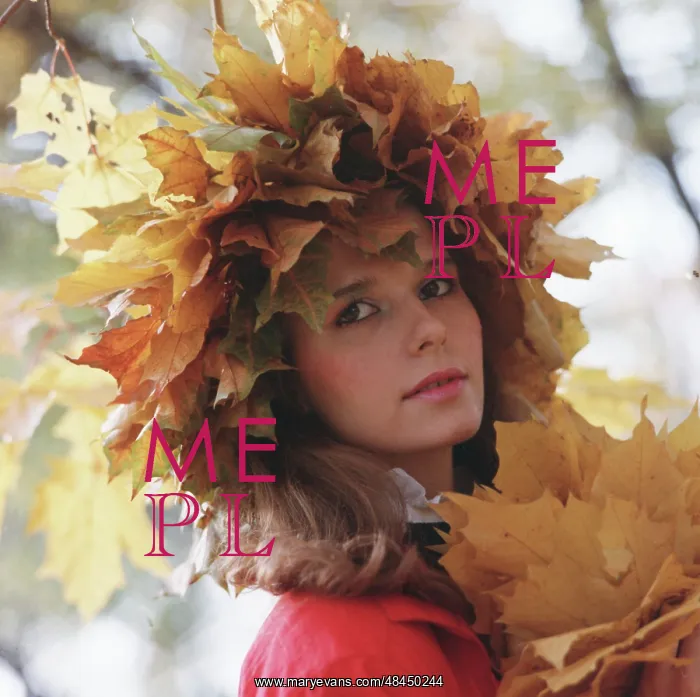 : Autumn Becomes Her photo art work, 1989 : Autumn Becomes Her photo art work, 1989