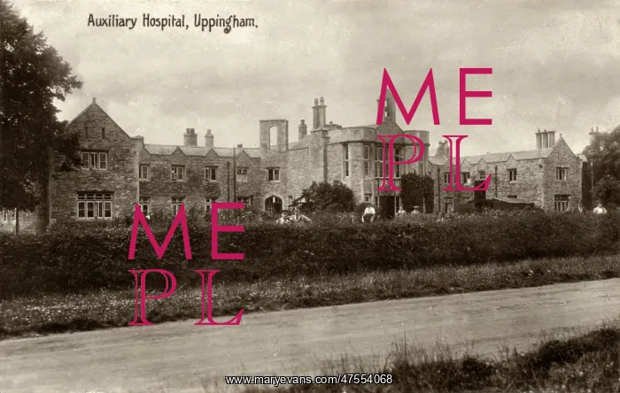 : Auxiliary Hospital, Uppingham : Auxiliary Hospital, Uppingham