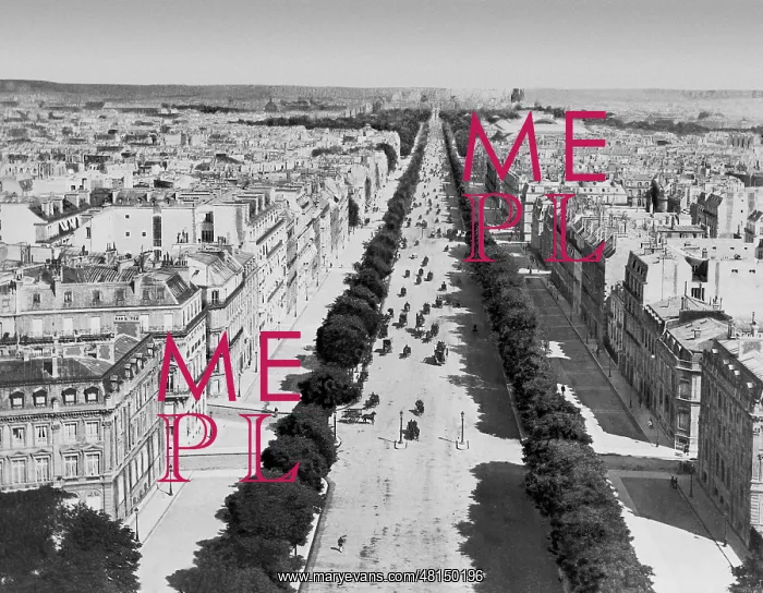 : Avenue des Champs Elysees in Paris : Avenue des Champs Elysees in Paris