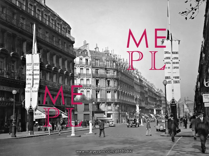 : Avenue de l'Opera, 1937 : Avenue de l'Opera, 1937