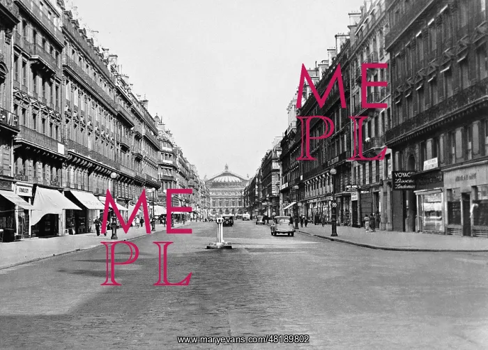 : Avenue de l'Opera, 1938 : Avenue de l'Opera, 1938