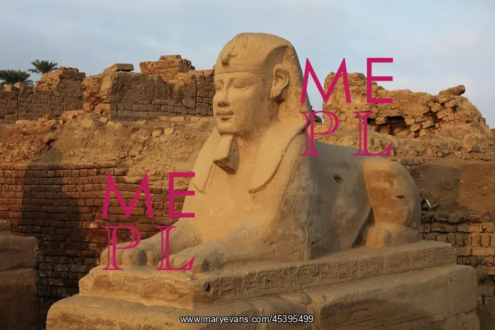 : Avenue of the Sphinxes, Luxor Temple, Luxor, Egypt : Avenue of the Sphinxes, Luxor Temple, Luxor, Egypt