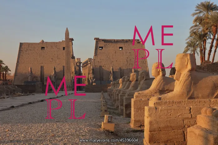 : Avenue of the Sphinxes, Luxor Temple, Luxor, Egypt : Avenue of the Sphinxes, Luxor Temple, Luxor, Egypt