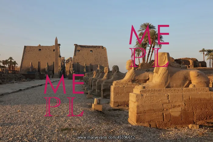 : Avenue of the Sphinxes, Luxor Temple, Luxor, Egypt
