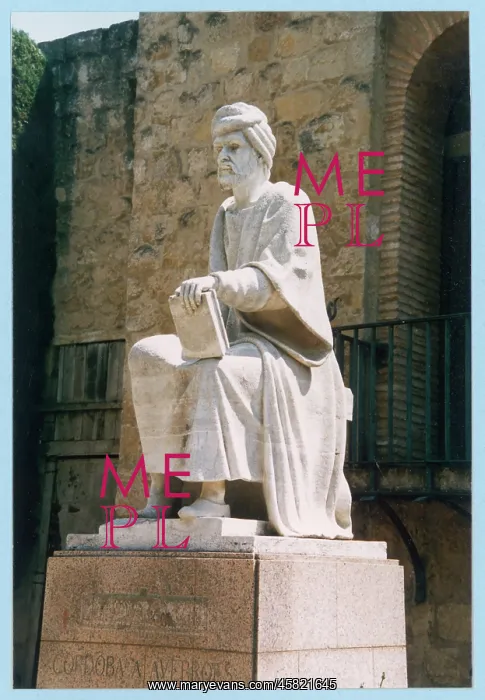 : AVERROES. IBN RUSHD (1126 - 1198), Known in the West as Averroes Spanish / Islamic : AVERROES. IBN RUSHD (1126 - 1198), Known in the West as Averroes Spanish / Islamic