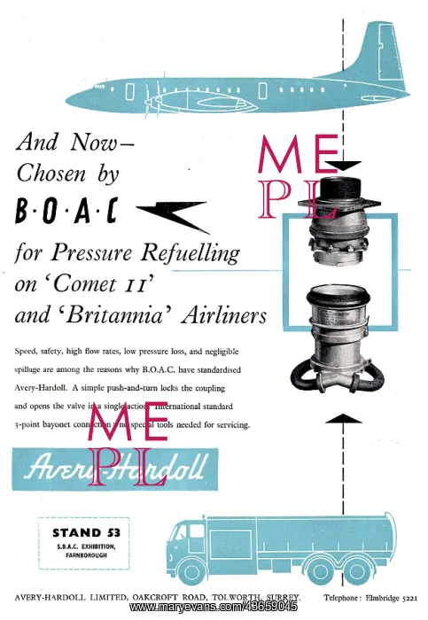 : Avery-Hardoll Pressure Refuelling Equipment : Avery-Hardoll Pressure Refuelling Equipment
