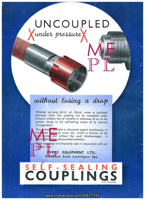 : Avery Pipe Couplings - Self-Sealing Uncouplers : Avery Pipe Couplings - Self-Sealing Uncouplers
