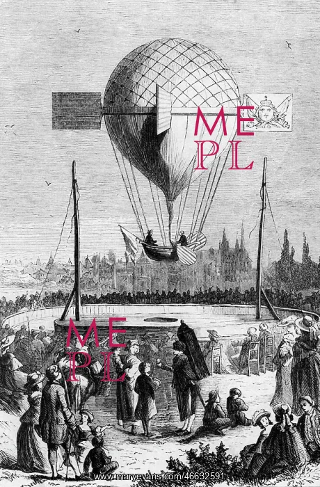  : aviation, balloons, start of a balloon, Dijon