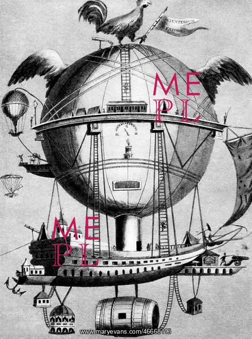 : aviation, balloons, utopian vision, balloon Minerva : aviation, balloons, utopian vision, balloon Minerva