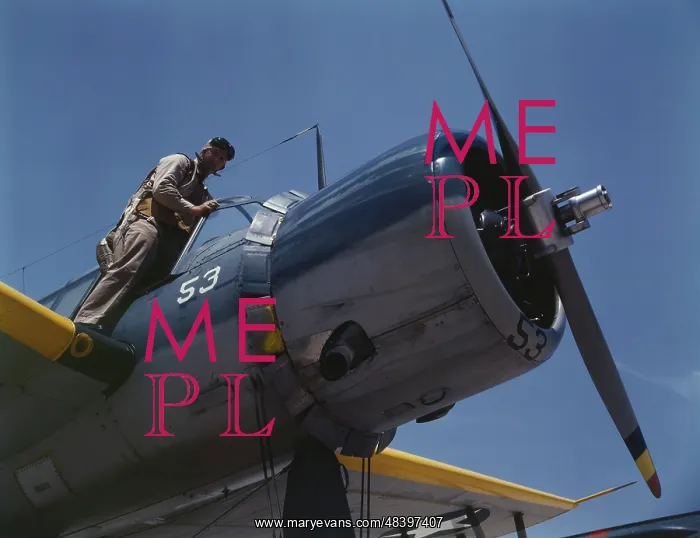 : Aviation cadet in training at the Naval Air : Aviation cadet in training at the Naval Air