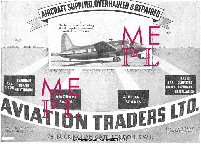 : Aviation Traders. Aircraft Supplied, Overhauled & Repaired : Aviation Traders. Aircraft Supplied, Overhauled & Repaired