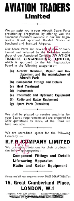 : Aviation Traders Engineering - Overhauls & Repairs : Aviation Traders Engineering - Overhauls & Repairs