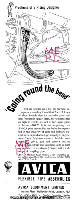 : Avica Aircraft Pipes & Pipework : Avica Aircraft Pipes & Pipework