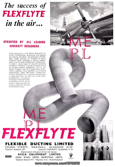 : Avica Flexflyte Flexible Ducting : Avica Flexflyte Flexible Ducting