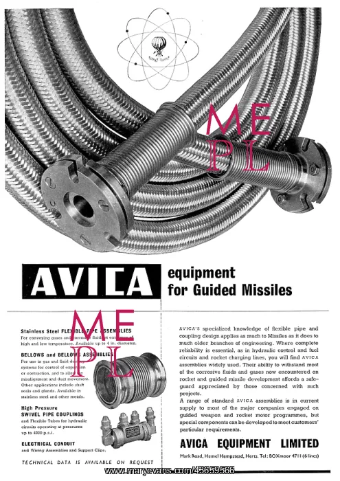 : Avica Flexible Pipe Assemblies For : Avica Flexible Pipe Assemblies For
