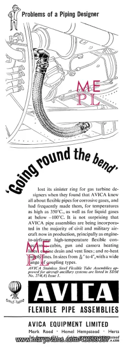 : Avica Pipe Assemblies & Pipework Components For Aircraft : Avica Pipe Assemblies & Pipework Components For Aircraft