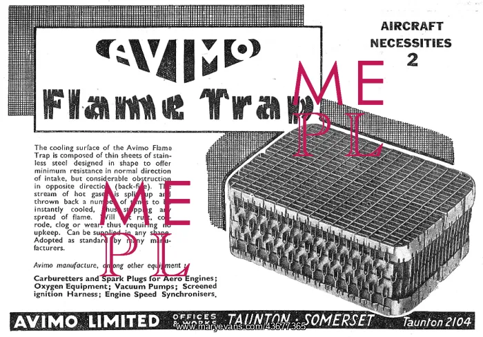  : Avimo Flame Trap