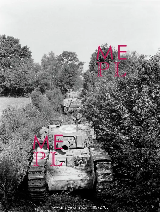 : An Avre moving through close country : An Avre moving through close country