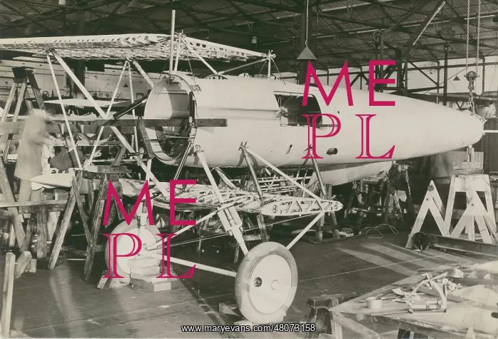 : Avro 584 Avocet during construction : Avro 584 Avocet during construction