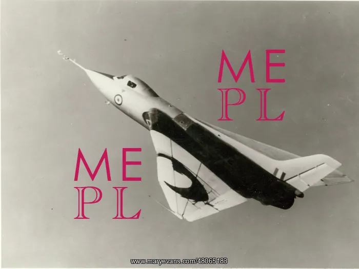 : Avro 707A WD280 with modified wing shape : Avro 707A WD280 with modified wing shape