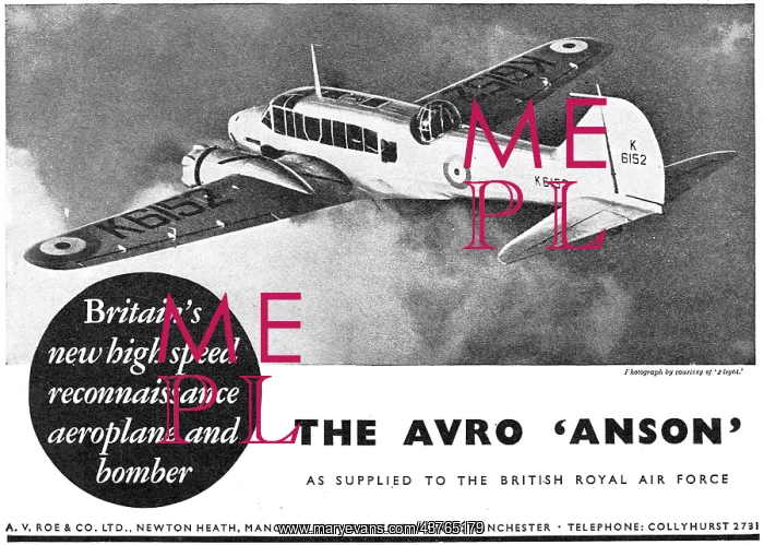  : Avro Anson K6152