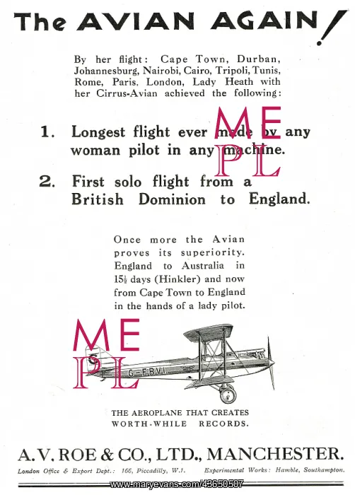 : Avro Avian Proves Its Superiority Again! : Avro Avian Proves Its Superiority Again!