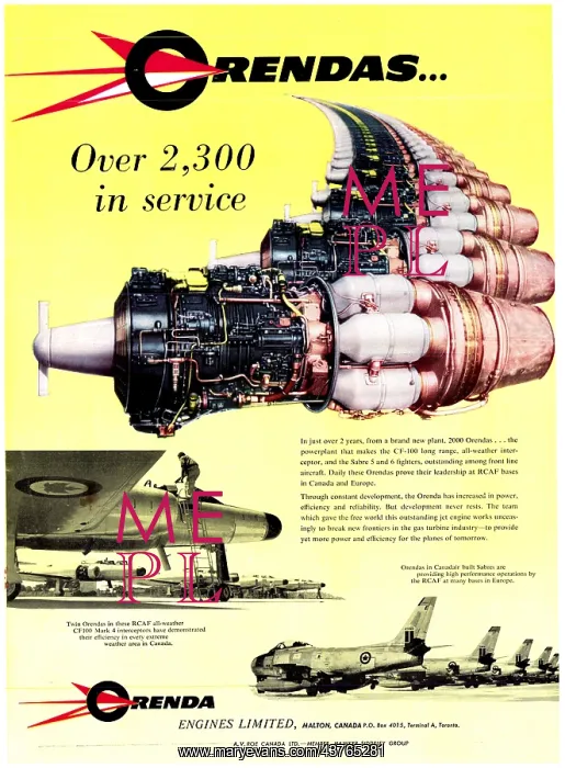 : Avro Canada - Orenda Engines : Avro Canada - Orenda Engines