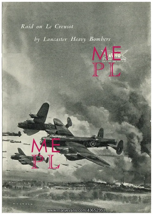 : Avro Lancaster - Le Creusot : Avro Lancaster - Le Creusot