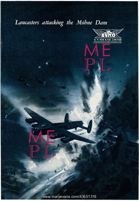 : Avro Lancaster - Mohne Dam : Avro Lancaster - Mohne Dam