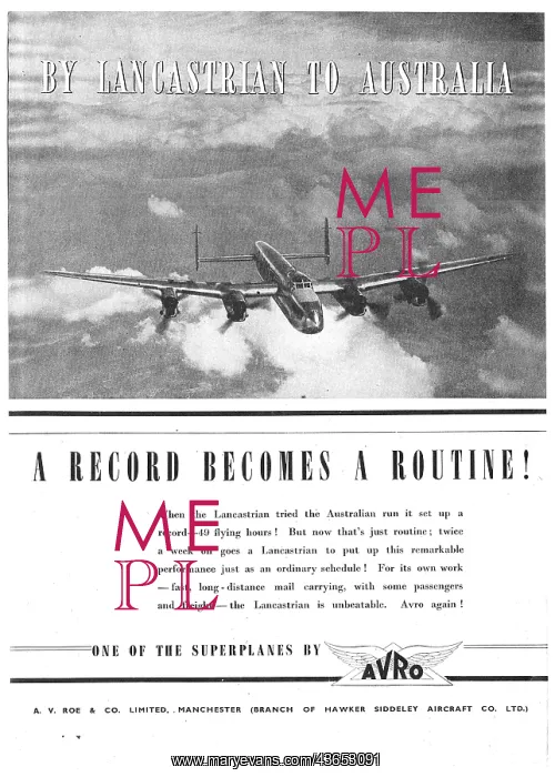  : Avro Lancastrian