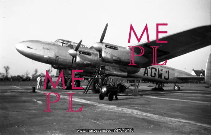 : Avro Lancastrian G-AGWJ BSAA LAP : Avro Lancastrian G-AGWJ BSAA LAP
